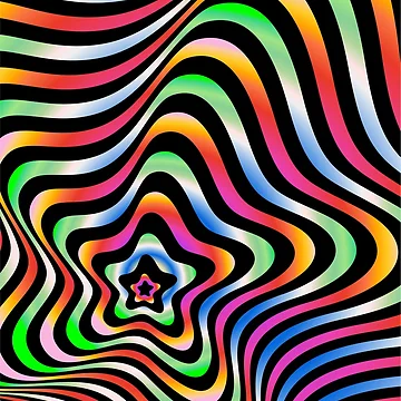 Artwork thumbnail, Psychedelic Pattern by MadeOnDesign