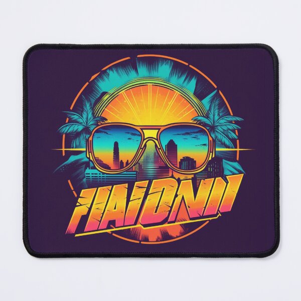 Item preview, Retro typography sunglasses vividly color designed and sold by Ktipsaen.