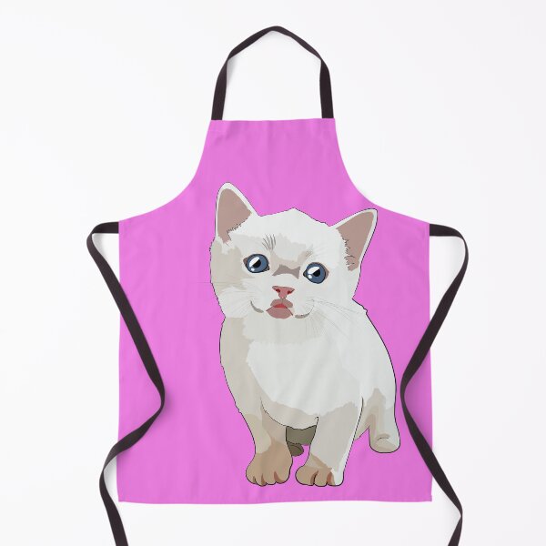 Item preview, Mini white cat designed and sold by MissPinzi.