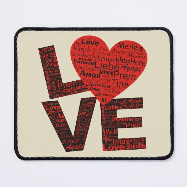 Item preview, Love in languages designed and sold by antonietta40.