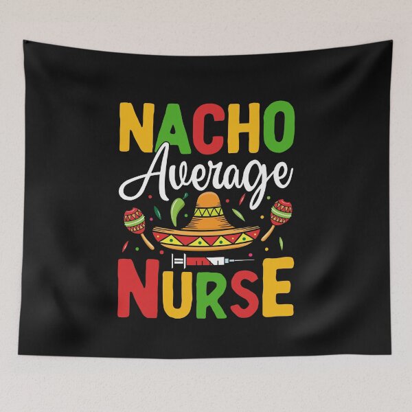 Item preview, Nacho Average Nurse Cinco De Mayo Fiesta Mexican Sombrero designed and sold by Best Designer.