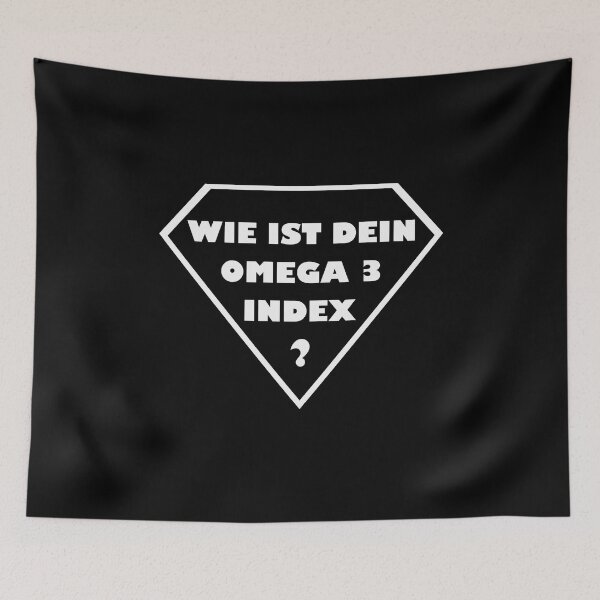 Item preview, How is your omega 3 index? - white designed and sold by saechla.