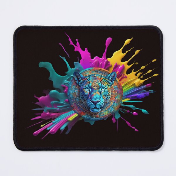 Item preview, "Spray of Mystical Legends: Graffiti Mayan Jaguar" designed and sold by KokomoDesigns.