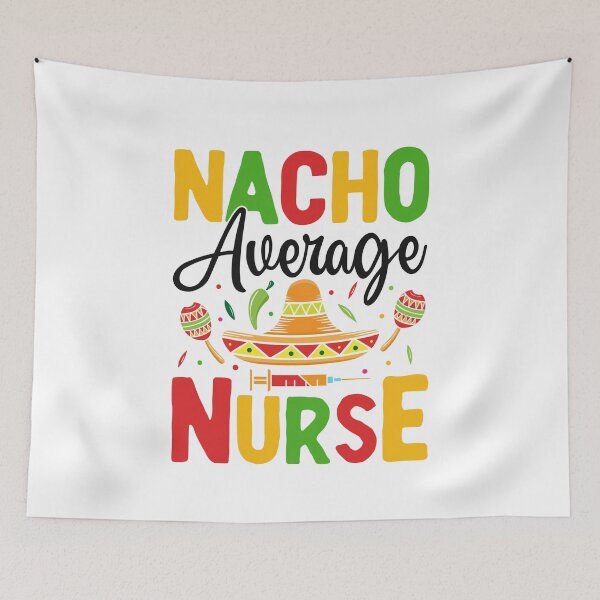 Item preview, Nacho Average Nurse Cinco De Mayo Fiesta Mexican Sombrero designed and sold by Best Designer.