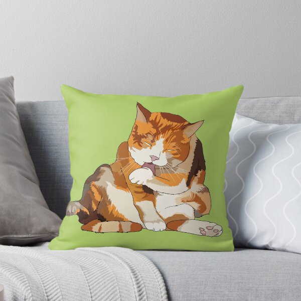 Item preview, Toby the red cat having a shower designed and sold by MissPinzi.