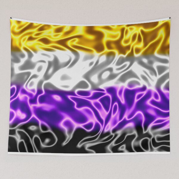 Item preview, Non-Binary Flag Inspired Swirl Pattern designed and sold by Skylar  Bailey.