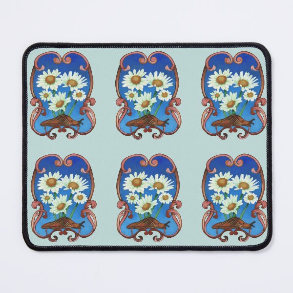 Item preview, Land slug and daisies designed and sold by KnowingWonder.