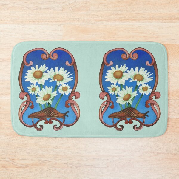 Item preview, Land slug and daisies designed and sold by KnowingWonder.