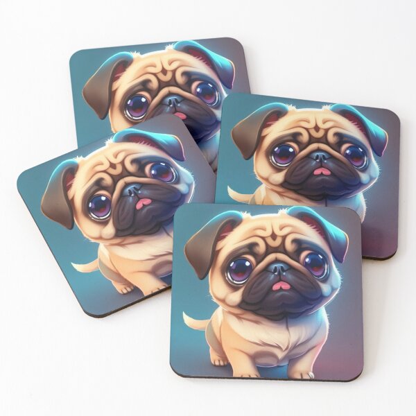 Item preview, Pug Cuddly designed and sold by RedBluffTraders.