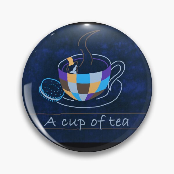 Item preview, a cup of tea black designed and sold by Daphna128.