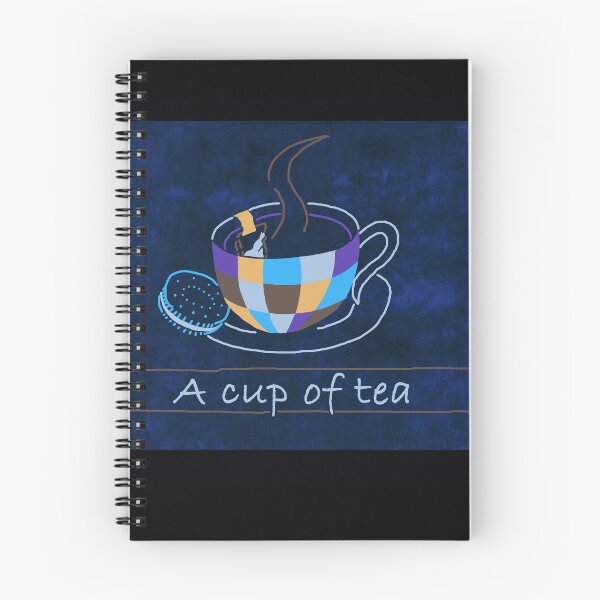 Item preview, a cup of tea black designed and sold by Daphna128.