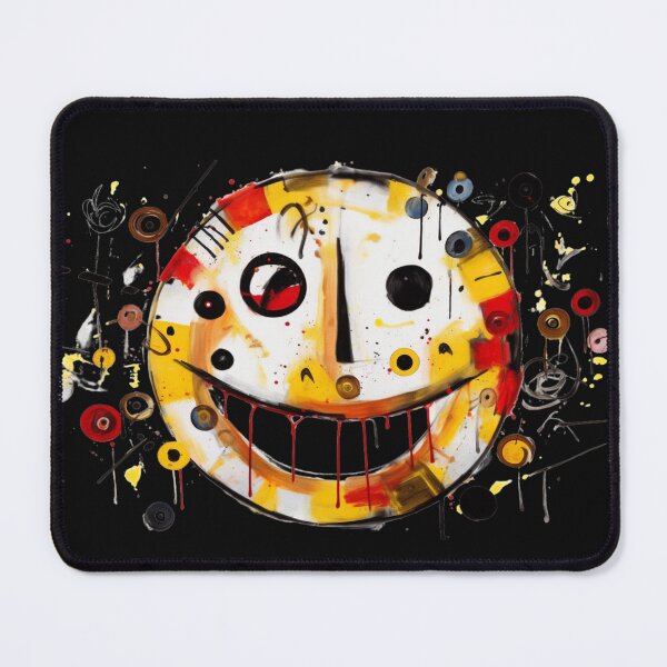 Item preview, Crazy Smiley Face - Grunge and Creepy Smiley Face designed and sold by TNOYC.