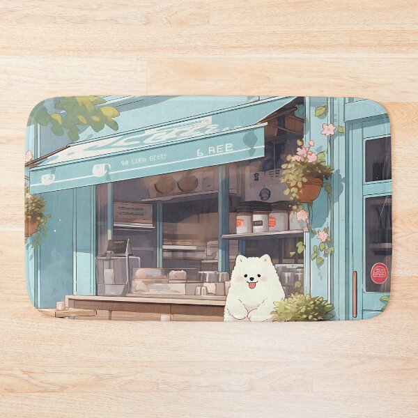 Item preview, The Canine Barista: Art and Coffee Meet in a Charming Coffee Shop designed and sold by InsaneLEDP.