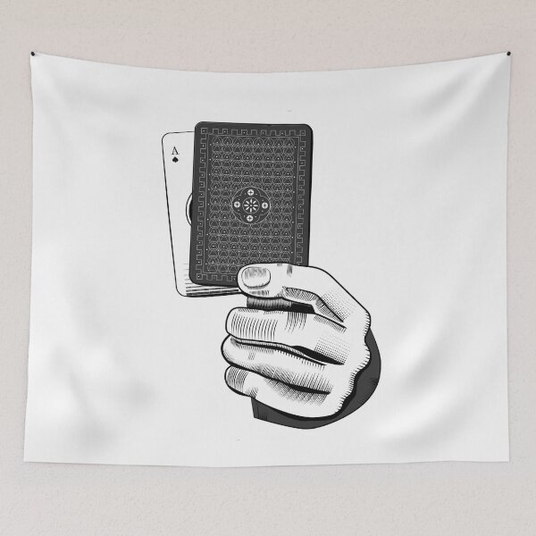 Item preview, Gambling Poker holding Ace designed and sold by Philip Branecki.
