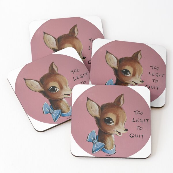 Item preview, Too Legit to Quit designed and sold by David Irvine.