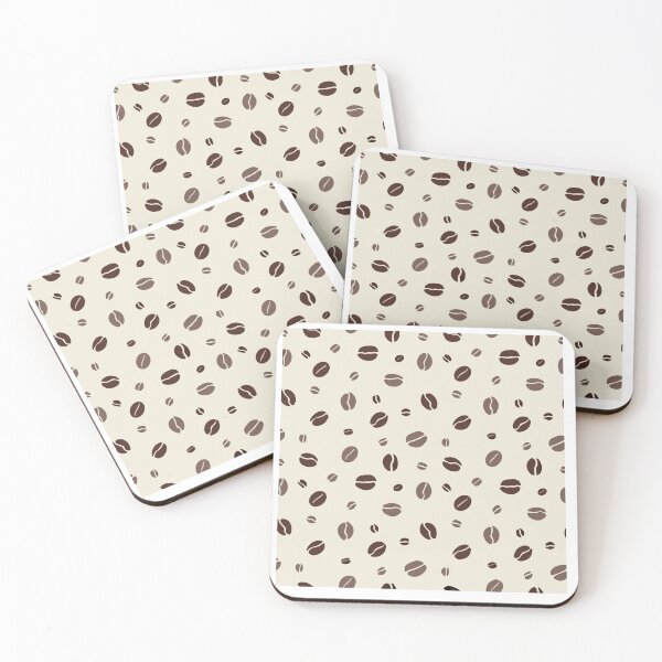 Item preview, Coffee Beans Pattern designed and sold by Tatu's Brand.