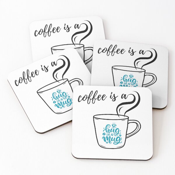 Item preview, Coffee is a hug in a mug designed and sold by GediaPrints.