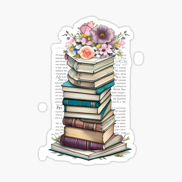 Brandon Sanderson Sticker Mistborn Book Stack Vinyl Sticker 