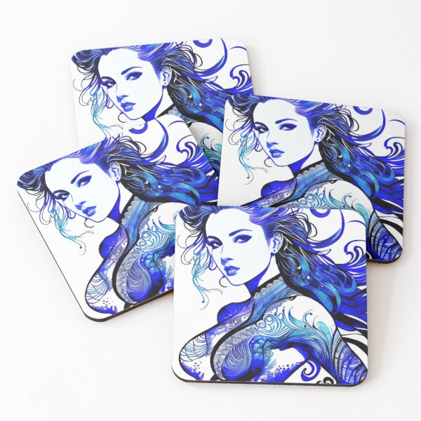 Item preview, ink illustration  designed and sold by UndineSea.