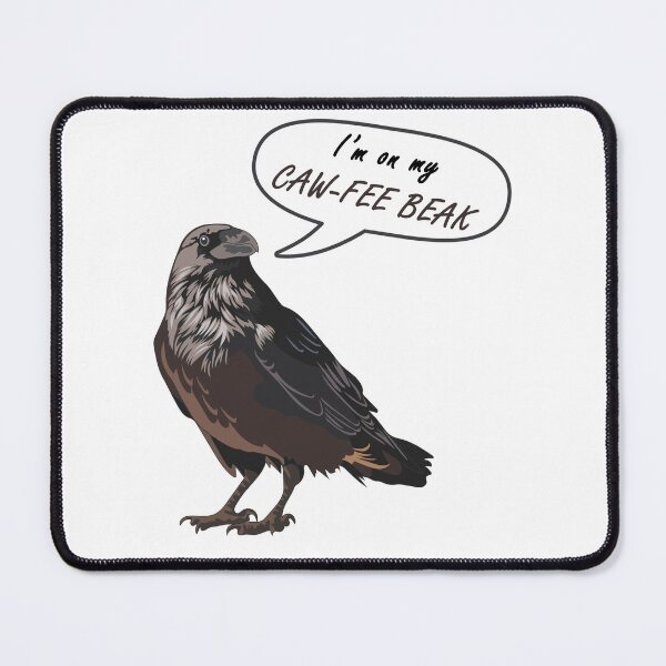 Item preview, I'm on my Caw-Fee Beak - Funny raven crow coffee mug - Raven Lover Gift designed and sold by Adree85.