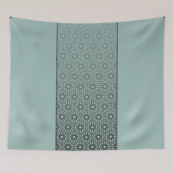 Item preview, Ethereal Geometric Islamic Art 1/3 designed and sold by ArtCastGallery.