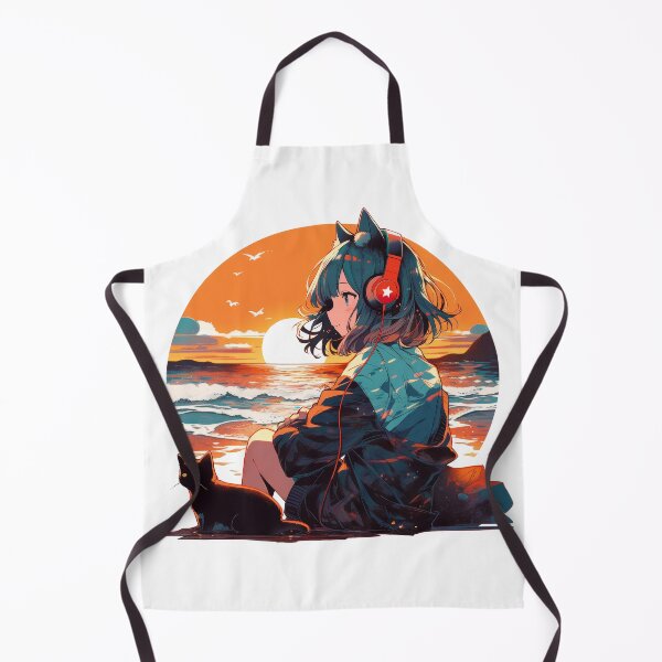 Item preview, Harmonious Seaside Kitty designed and sold by Chibi Cat Art Corner.