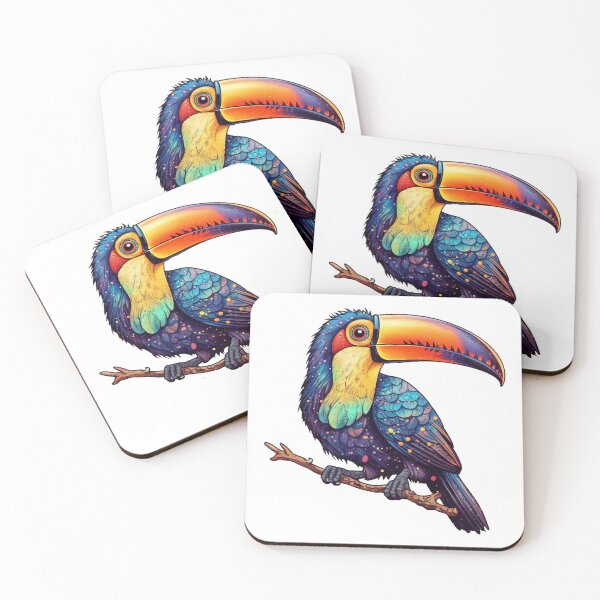 Item preview, Vibrant toucan designed and sold by Elite's Workshop.