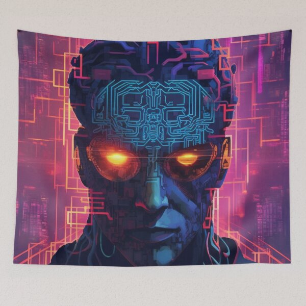 Item preview, Deep Core Evil AI Hacking The Universe designed and sold by Nightarcade.