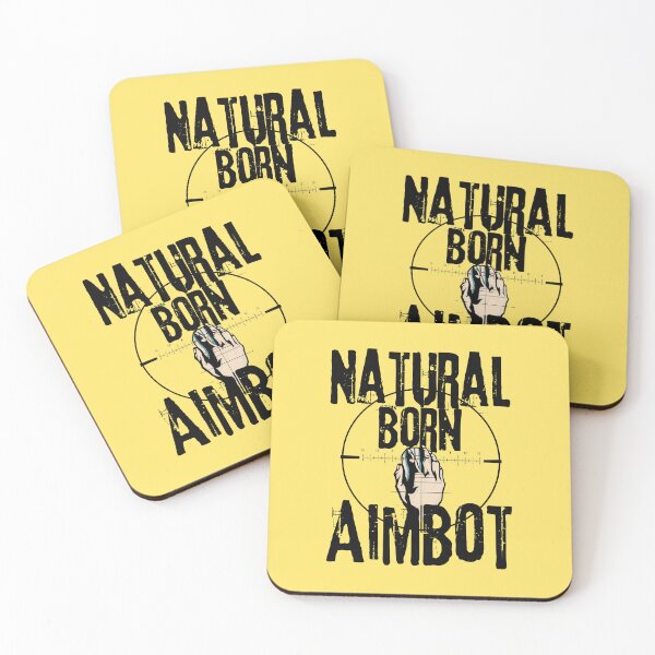 Item preview, Natural Born Aimbot - Video Game Shooting Master designed and sold by AnAzArt.