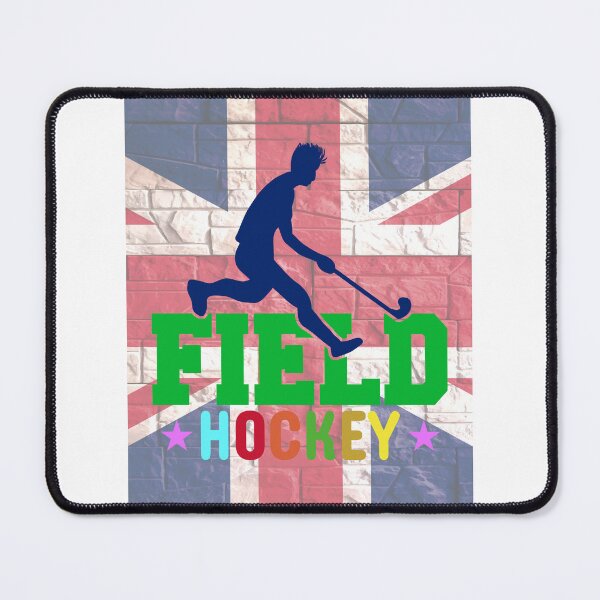 Item preview, Field Hockey Great Britain Flag designed and sold by earth-t-shirt.