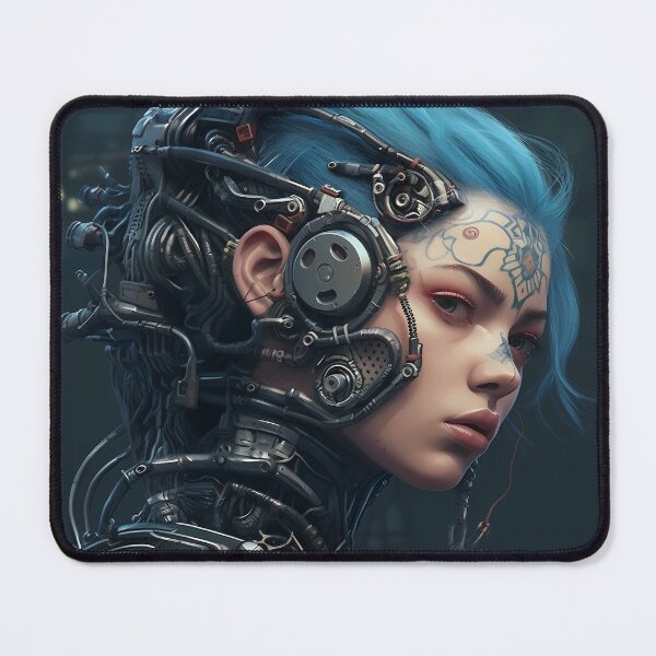 Item preview, Cyborg woman human robot woman designed and sold by Slowerblue.