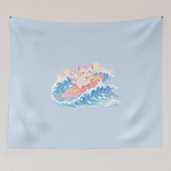 Item preview, Surfing Cat designed and sold by taniasofia.
