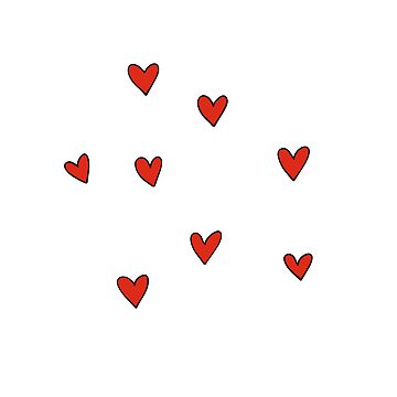 Artwork thumbnail, Mini Red Hearts by meganwood32