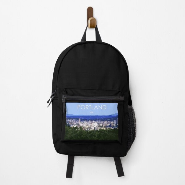 Item preview, Mount Hood, Portland, Oregon, City, Skyline, USA, Travel Print designed and sold by summattodraw.