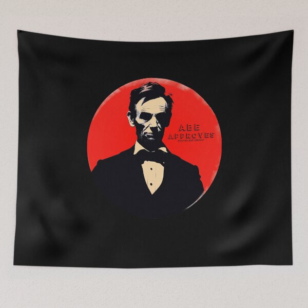 Item preview, Abraham Lincoln approves designed and sold by Bolivar and Lincoln Official Merchandise.