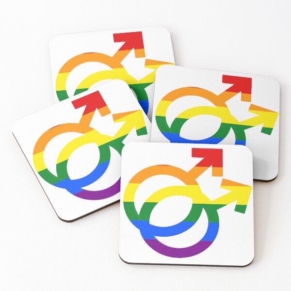 Item preview, Man on Man Gay Symbolism designed and sold by gayhedonist.