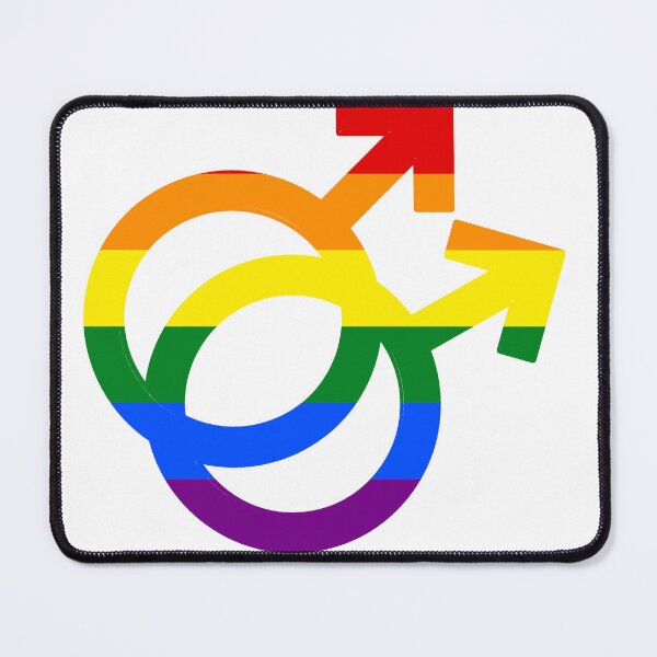 Item preview, Man on Man Gay Symbolism designed and sold by gayhedonist.