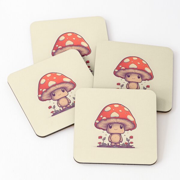 Item preview, Cute chibi mushroom designed and sold by creative-kitten.