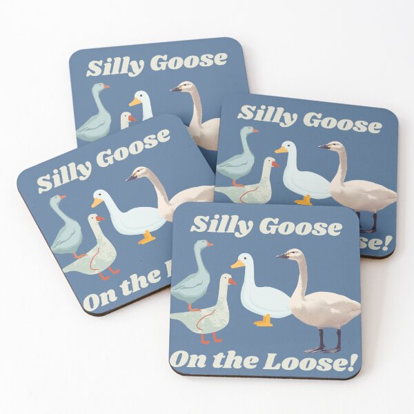 Aperçu de l'œuvre Silly Goose on the Loose mème drôle créée et vendue par Silly Goose Emporium.