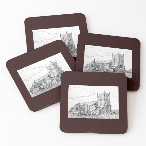 Item preview, 316 - ST. MARY'S CHURCH, HORTON, BLYTH - DAVE EDWARDS - INK - 2023 designed and sold by BLYTHART.