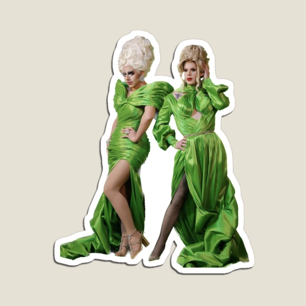 Copy of Trixie & Katya - Unhhhh Green Dresses Red Carpet" Magnet for Sale by ShopShoopaloopa | Redbubble Copy of Trixie & Katya - Unhhhh Green Dresses Red Carpet" Magnet for Sale by ShopShoopaloopa | Redbubble