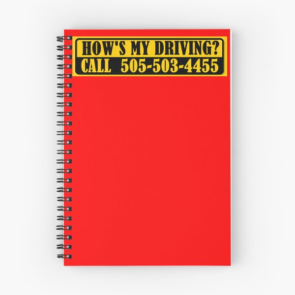 Item preview, Better Call Saul How's My Driving Prank Call Number designed and sold by PawsAndCoffeeCo.