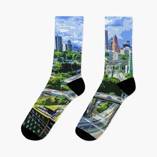Item preview, Portland, Oregon, City, Skyline, USA, Travel Print designed and sold by summattodraw.