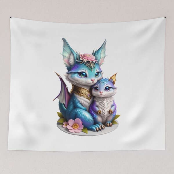 Item preview, Mystical Dragon Fantasy Baby A1 designed and sold by WalaceCamargo.