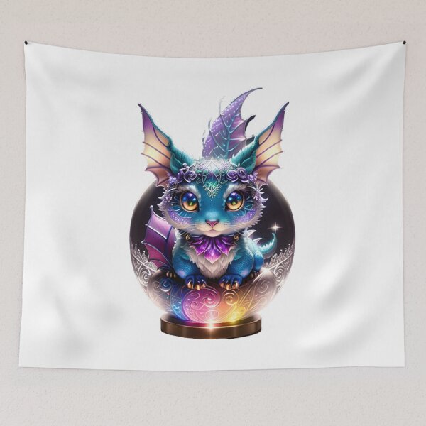 Item preview, Mystical Dragon Fantasy Baby A3 designed and sold by WalaceCamargo.