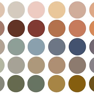 Brown tone color schemes, color combinations, color palettes for