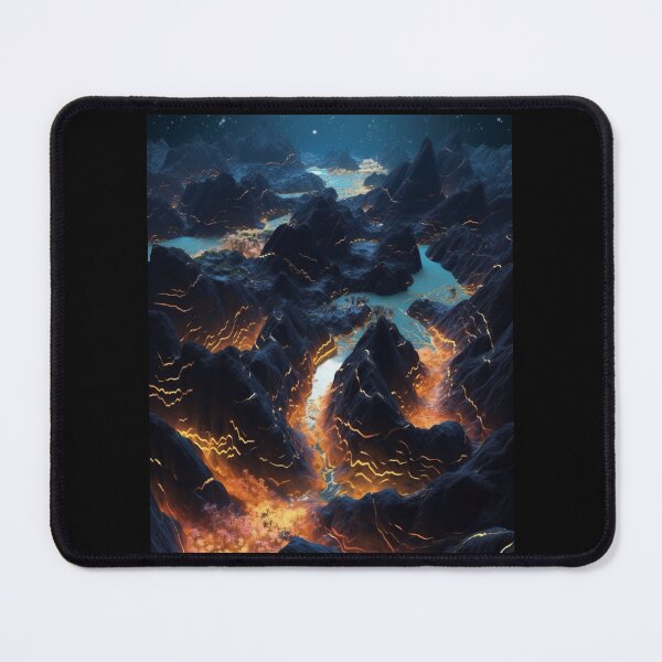 Item preview, Ethereal Dimensions: Surreal Landscapes Rendered in Vibrant Hues designed and sold by JLCableStudio.