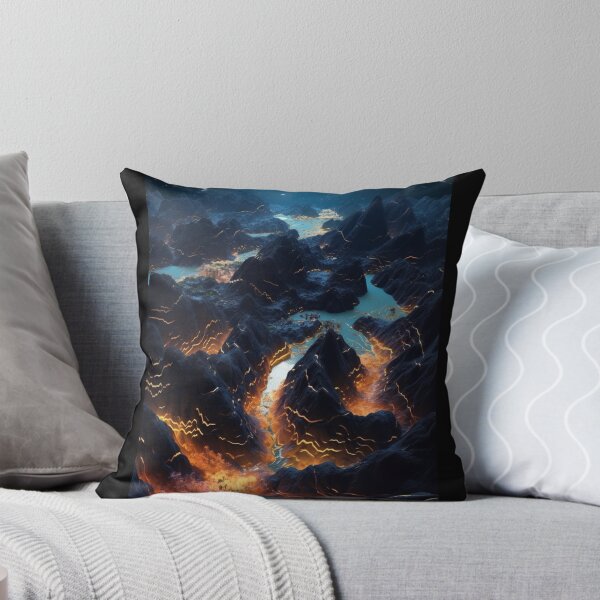 Item preview, Ethereal Dimensions: Surreal Landscapes Rendered in Vibrant Hues designed and sold by JLCableStudio.