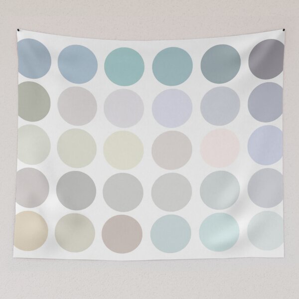 Item preview, Ocean Shore Beach Color Palette - Pastel Shades of Blue designed and sold by ShopShoopaloopa.