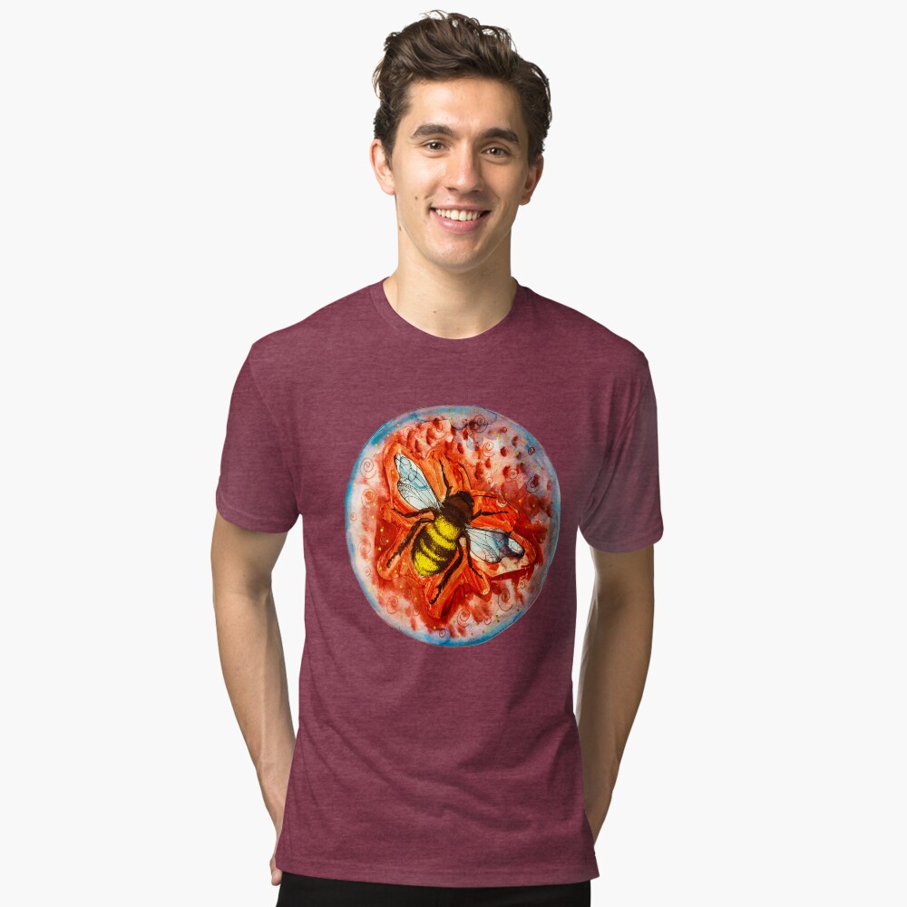 Item preview, Tri-blend T-Shirt designed and sold by heartsake.